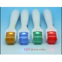 LED+Vibrating Derma Roller