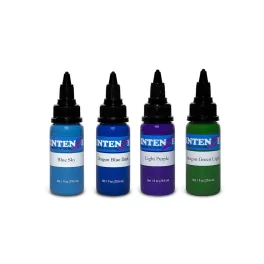 Intenze (green - purple - blue) shades pigments 30ml.