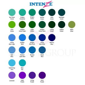 Intenze (green - purple - blue) shades pigments 30ml.