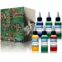Intenze Japaneze Dragon Color Kit 30 ml. 6 piece