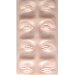 Practice skin (Eyes - eyebrows)