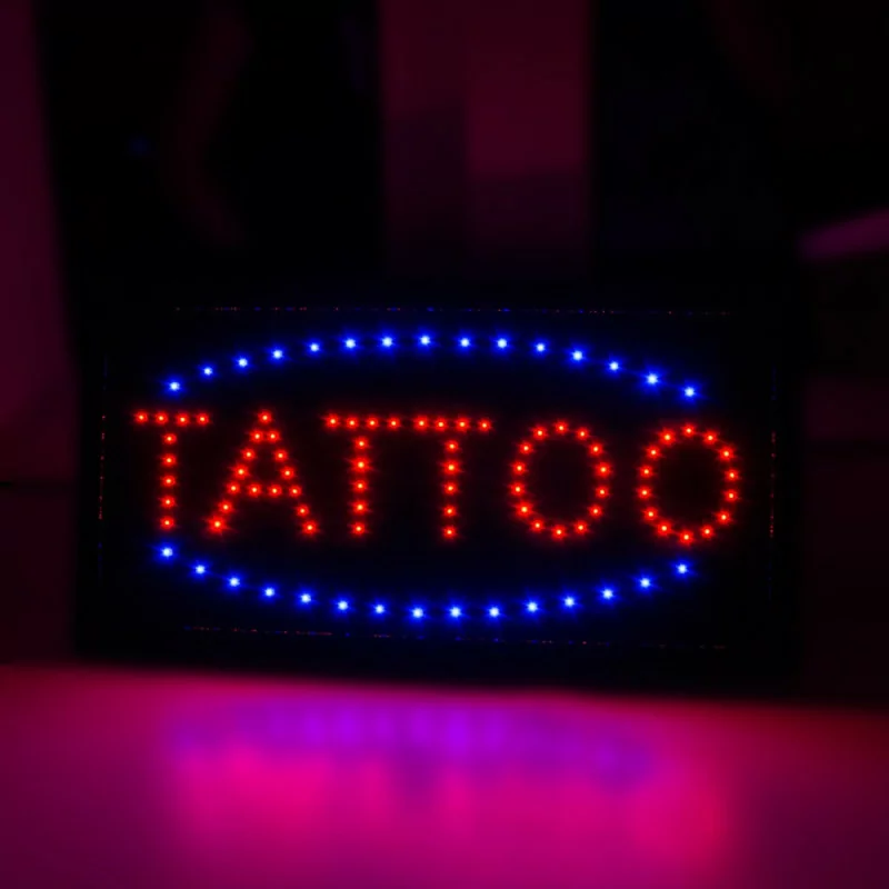 Light tattoo advertising