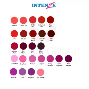 Intenze (red - pink) shades pigments 30ml.