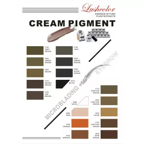 Lushcolor Microblading pigments (5 ml.)