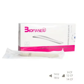 Biomaser disposable microblading pen
