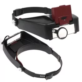 LED headband magnifier