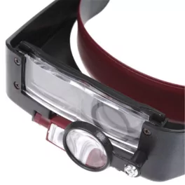 LED headband magnifier