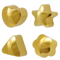 Caflon® Gold Plated Shaped Earrings