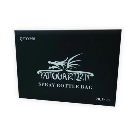Disposable Tattoo Spray 250ml. Wash Bottle  Cover Bags (250pcs.)