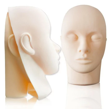Mannequin Head + 3 Rubber Masks