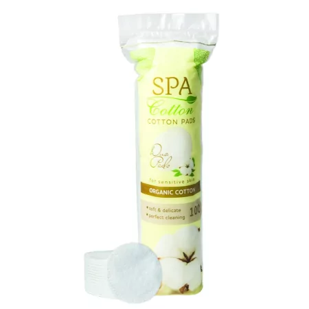 Spa Cotton Органические хлопковые подушечки 100 шт.