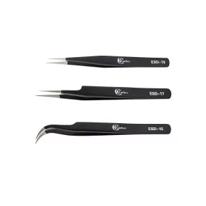 CC Brow Tweezers for extension ESD-10 ESD-15 ESD-17