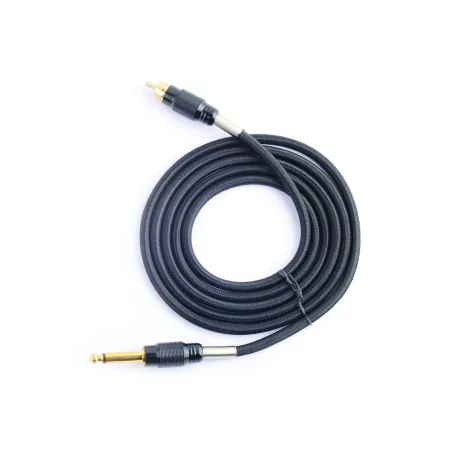 Textile contact wire for rotory machine black