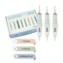 Biotouch SILVERA Machine 1-3 Prong ROUND/3 Prong FLAT Needle Cartridge 1pcs