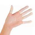 UNIGLOVES latex - finger cots S-M-L 100 psc