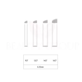 Biomaser Microblading 9, 12, 14, 16CF needle- 0,25mm ( 1 pcs.)