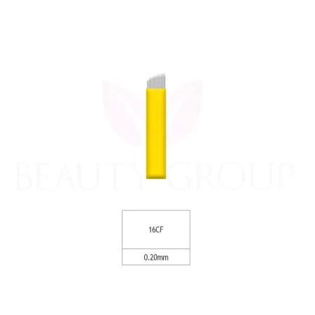 Biomaser Microblading 16 CF needle (Super Sharp- 0,20mm) 1 pcs.