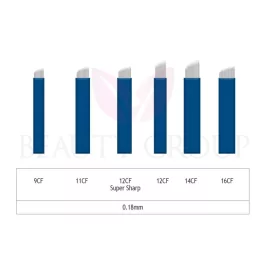 Microblading 9-11-12-14-16 CF needle- 0,18mm (1 pcs.)