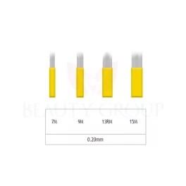 Microblading 7-9-15М/ 13RM теневая игла - 0,20 мм (1 шт.)