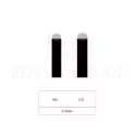 Microblading 18-21 U иглa - 0,18mm (1pcs.)