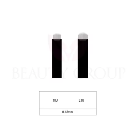 Microblading 18-21 U needle- 0,18mm (1pcs.) Microblading 18-21 U needle- 0,18mm (1pcs.)
