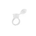 Disposable finger ring with cover