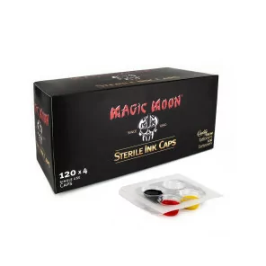 Magic Moon Sterile Ink Caps, 120 x 4 Caps