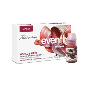 Perma Blend Evenflo lip pigments set 15 ml. (5 vnt.)