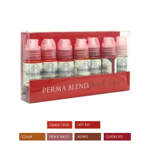 Perma Blend Sweet Lip lūpu pigmenta komplekts 15 ml.