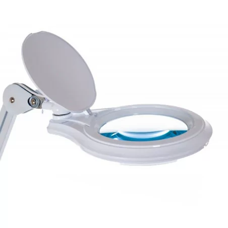 Magnifier lamp with stand