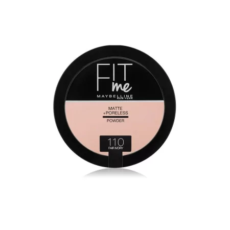 Maybelline Fit Me порошок 14г. (110 Fair Ivory)