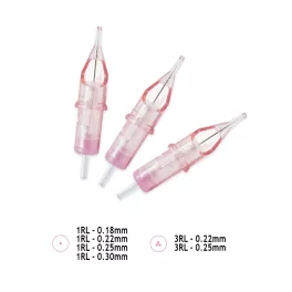Premium Pink Перманентный макияж картриджи 1шт.
