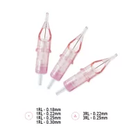 Premium Pink Перманентный макияж картриджи 1шт.