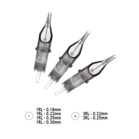 Premium Grey permanent makeup cartridges 1pcs.