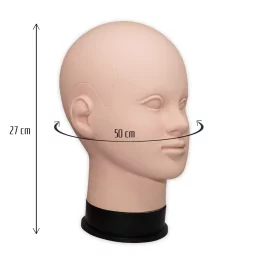 Woman mannequin head