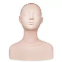 Practice mannequin head with shoulders