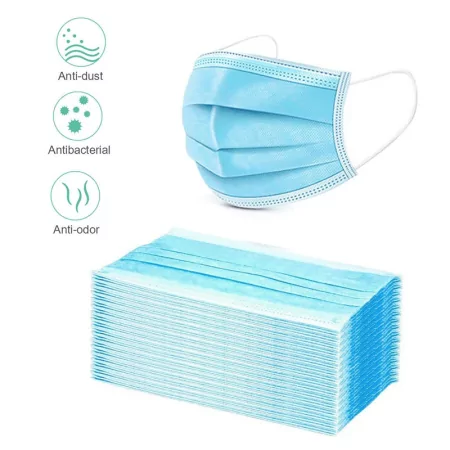 Disposable Face Masks - 3 layers (50pcs.)