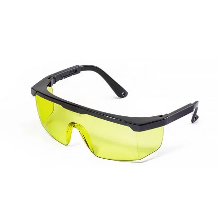 Classic safety glasses transparent-yellow 1pcs.