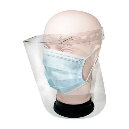 Protective face shield (transparent) 1pc.