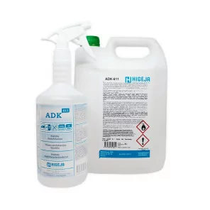 Paviršių ir įrankių dezinfekavimo priemonė ADK-611 (1l / 5l.)
