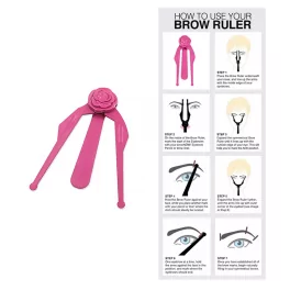 Eyebrow ruler / divider 1pcs.