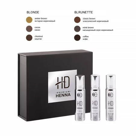 CC Brow HD Premium henna комплект