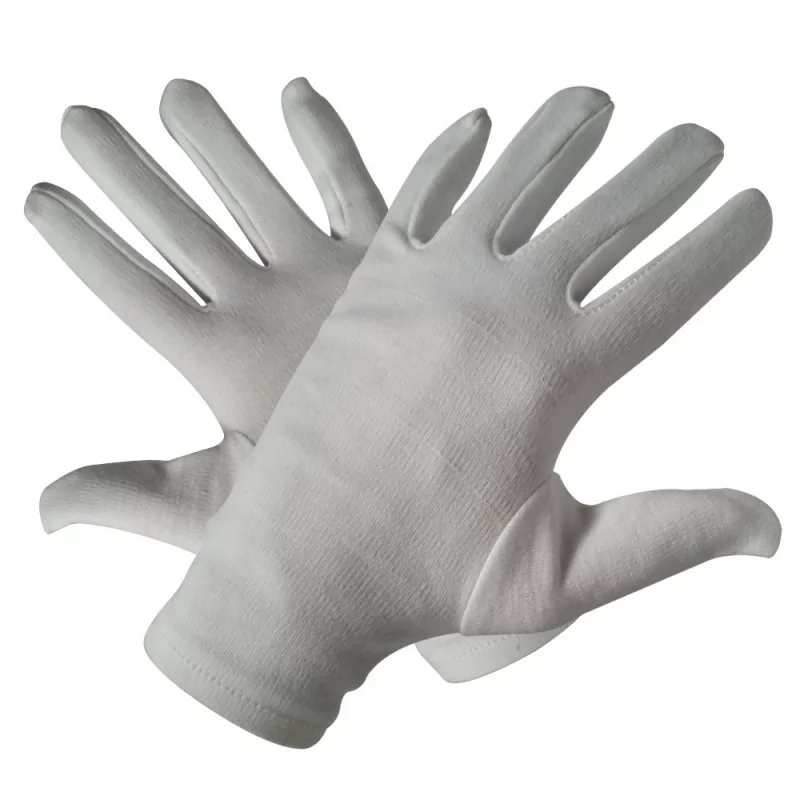Cotton gloves (white) 12pairs