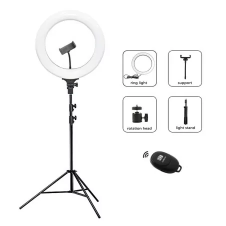 LED Ring Light with stand and remote control