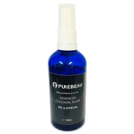 Purebeau Advanced Colloidal Silver Spray (Pre-& Aftercare) 100ml.