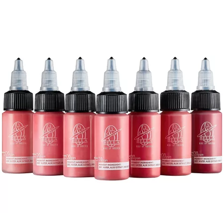 BELLA Nano Pigments Red Series For Lips