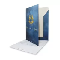 Папка с блокнотом