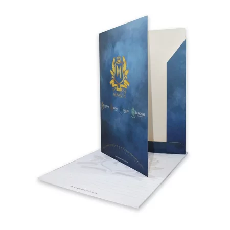Skin monarch M removal folder with notepad