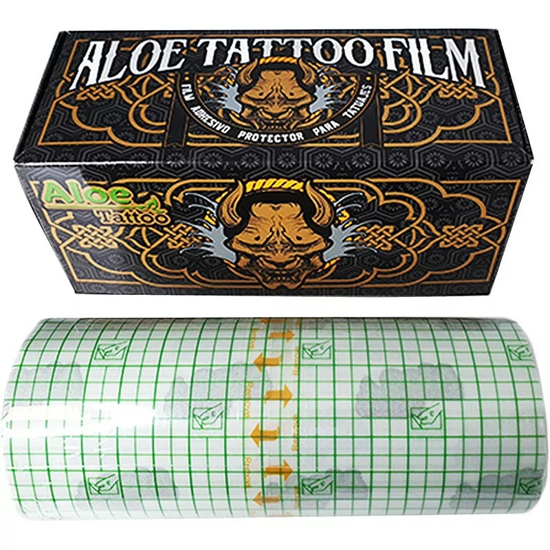 Aizsargplēve tetovējumiem AloeTattoo (15cmX10m) Aizsargplēve tetovējumiem AloeTattoo (15cmX10m)