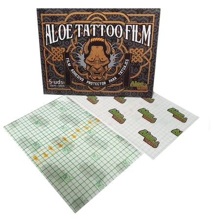 Защитная пленка для татуировок AloeTattoo 5шт (15смX10cм)